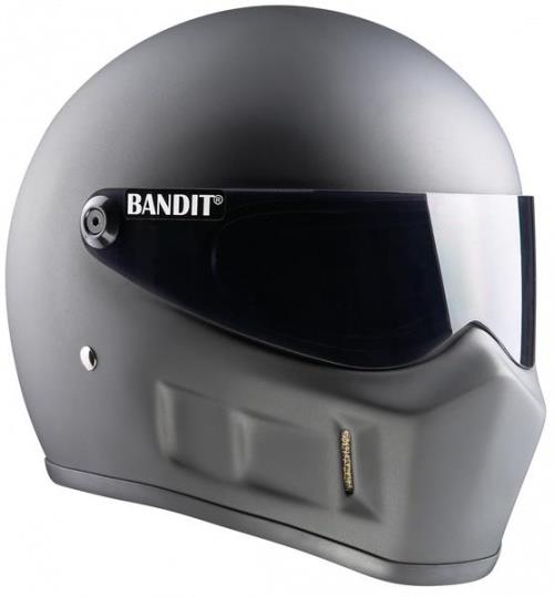 Bandit Super Street Motorcycle Helmet - Matt Black - Bandit Helmets UK